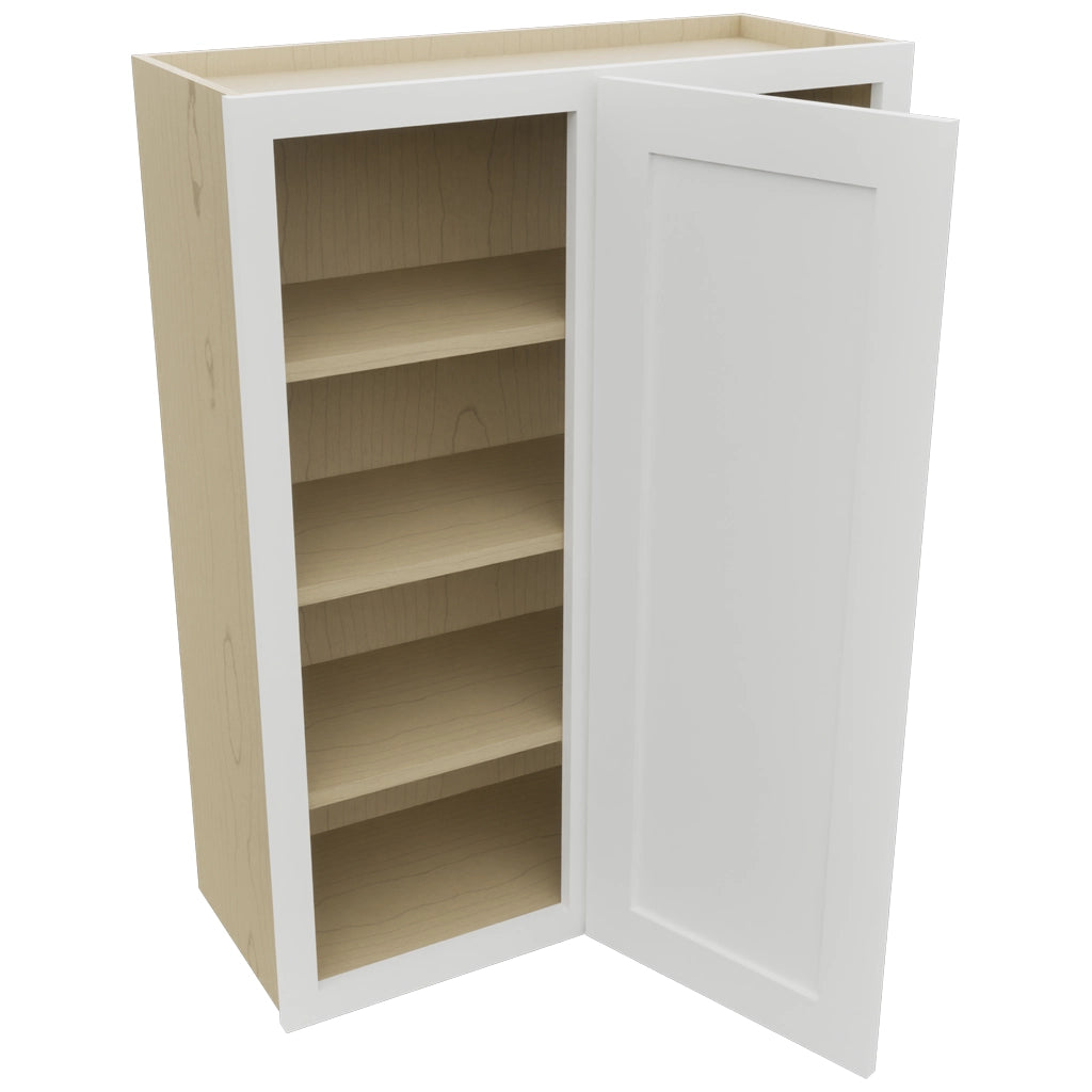 Fabuwood Galaxy Frost WBC3039 Wall Corner Blind Cabinet, Open View