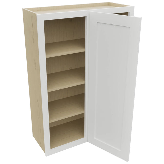 Fabuwood Galaxy Frost WBC3042 Wall Corner Blind Cabinet, Open View