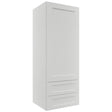 Fabuwood Galaxy Frost WD1848 Wall Drawer Cabinet, Front View