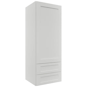 Fabuwood Galaxy Frost WD1848 Wall Drawer Cabinet, Front View