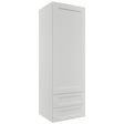 Fabuwood Galaxy Frost WD1854 Wall Drawer Cabinet, Front View