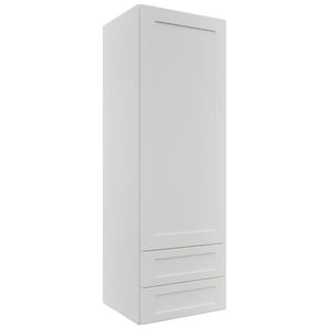 Fabuwood Galaxy Frost WD1854 Wall Drawer Cabinet, Front View