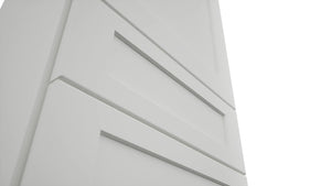 Fabuwood Galaxy Frost WD1857 Wall Drawer Cabinet, Detail View