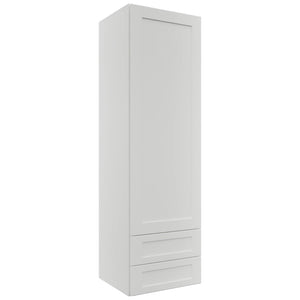 Fabuwood Galaxy Frost WD1860 Wall Drawer Cabinet, Front View