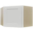 Fabuwood Galaxy Frost WDC2418 Wall Corner Diagonal Cabinet, Front View