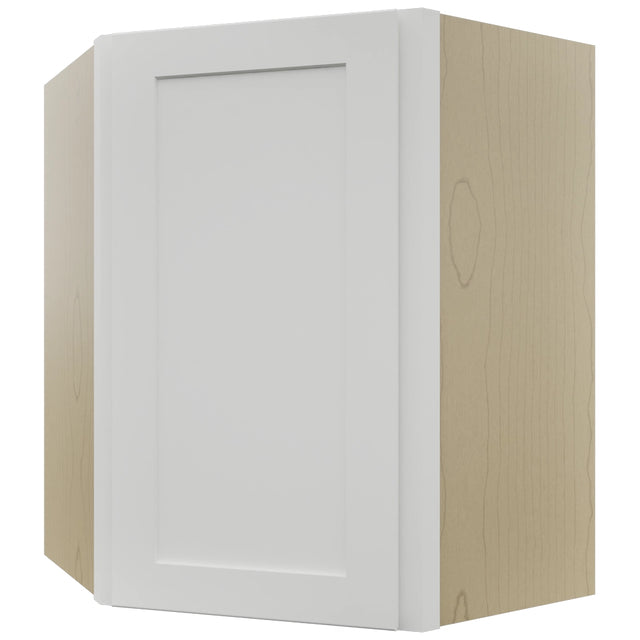Fabuwood Galaxy Frost WDC2430 Wall Corner Diagonal Cabinet, Front View