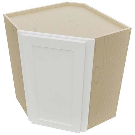Fabuwood Galaxy Frost WDC2430 Wall Corner Diagonal Cabinet, Top View