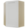 Fabuwood Galaxy Frost WDC2436 Wall Corner Diagonal Cabinet, Front View