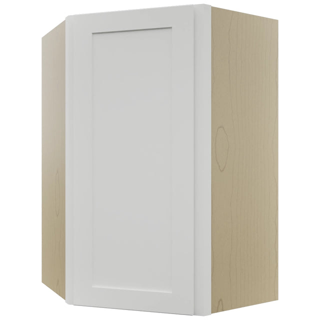Fabuwood Galaxy Frost WDC2436 Wall Corner Diagonal Cabinet, Front View