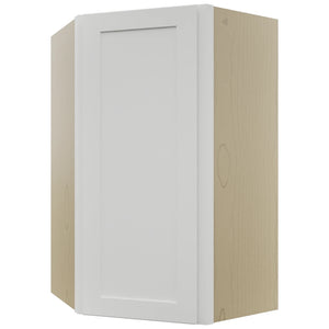 Fabuwood Galaxy Frost WDC2439 Wall Corner Diagonal Cabinet, Front View
