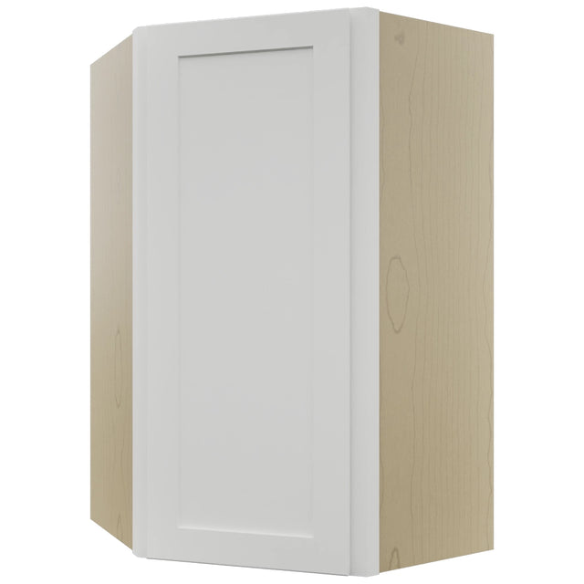 Fabuwood Galaxy Frost WDC2439 Wall Corner Diagonal Cabinet, Front View
