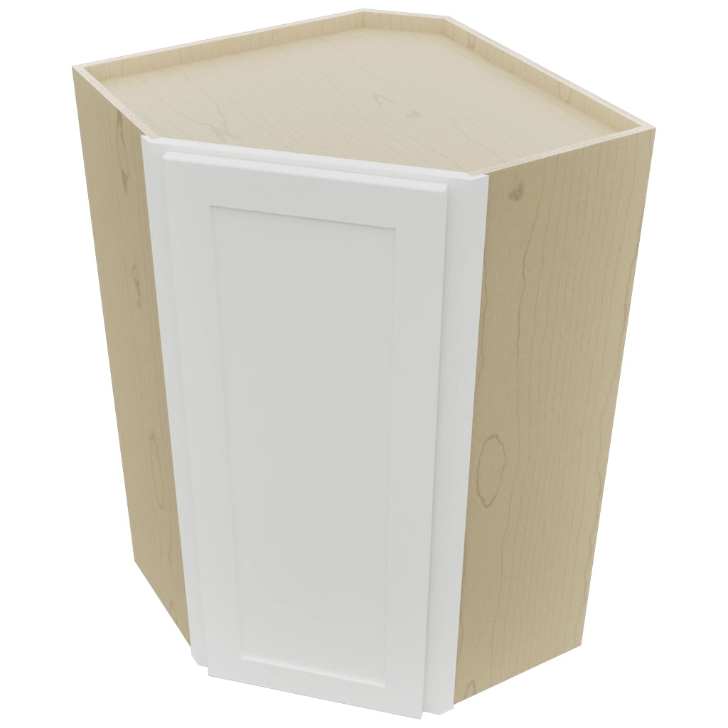 Fabuwood Galaxy Frost WDC2439 Wall Corner Diagonal Cabinet, Top View