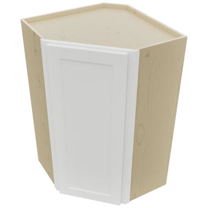 Fabuwood Galaxy Frost WDC2439 Wall Corner Diagonal Cabinet, Top View