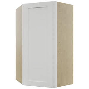 Fabuwood Galaxy Frost WDC2442 Wall Corner Diagonal Cabinet, Front View
