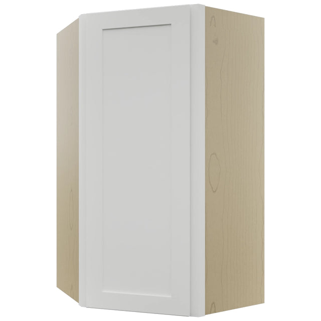 Fabuwood Galaxy Frost WDC2442 Wall Corner Diagonal Cabinet, Front View