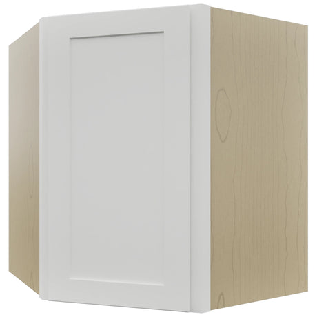 Fabuwood Galaxy Frost WDC2730 Wall Corner Diagonal Cabinet, Front View