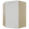 Fabuwood Galaxy Frost WDC2736 Wall Corner Diagonal Cabinet, Front View