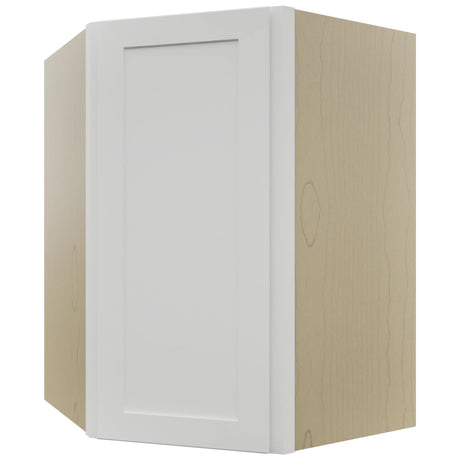 Fabuwood Galaxy Frost WDC2736 Wall Corner Diagonal Cabinet, Front View