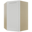 Fabuwood Galaxy Frost WDC2739 Wall Corner Diagonal Cabinet, Front View