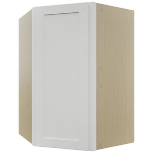 Fabuwood Galaxy Frost WDC2739 Wall Corner Diagonal Cabinet, Front View