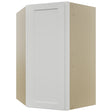 Fabuwood Galaxy Frost WDC2742 Wall Corner Diagonal Cabinet, Front View