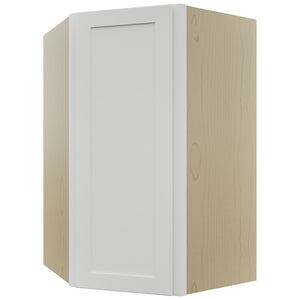 Fabuwood Galaxy Frost WDC2742 Wall Corner Diagonal Cabinet, Front View
