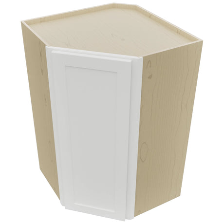 Fabuwood Galaxy Frost WDC2742 Wall Corner Diagonal Cabinet, Top View
