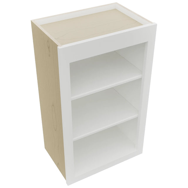 Fabuwood Galaxy Frost WOS1830 Wall Open Shelf, Top View