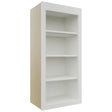 Fabuwood Galaxy Frost WOS1839 Wall Open Shelf, Front View