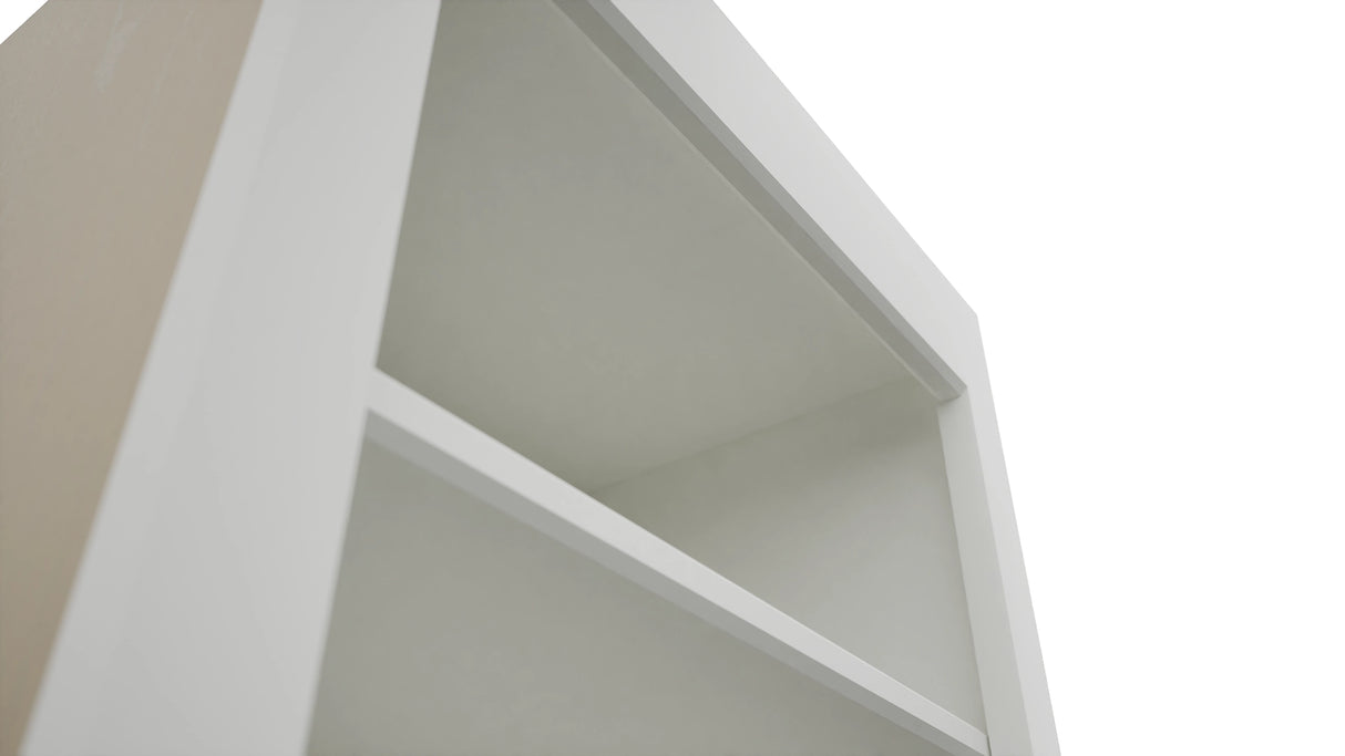 Fabuwood Galaxy Frost WOS1839 Wall Open Shelf, Detail View