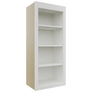 Fabuwood Galaxy Frost WOS1842 Wall Open Shelf, Front View