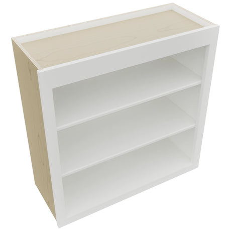 Fabuwood Galaxy Frost WOS3030 Wall Open Shelf, Top View