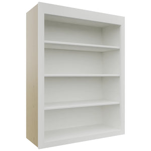 Fabuwood Galaxy Frost WOS3039 Wall Open Shelf, Front View