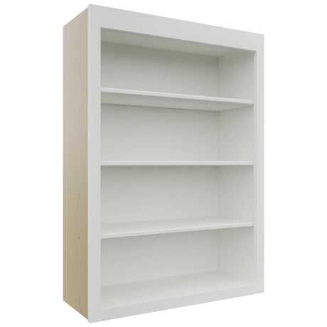 Fabuwood Galaxy Frost WOS3042 Wall Open Shelf, Front View