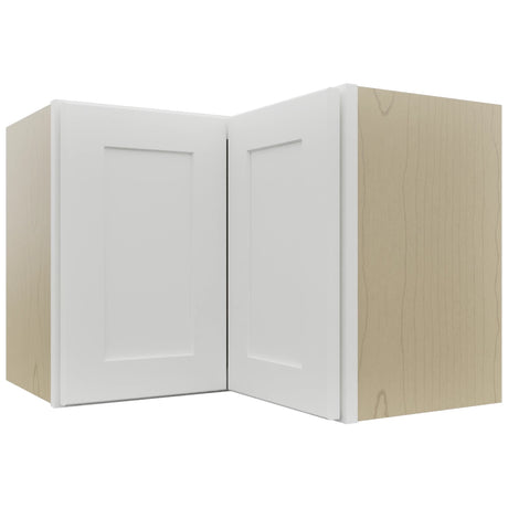 Fabuwood Galaxy Frost WPC2418 Wall Corner Pie Cabinet, Front View
