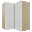 Fabuwood Galaxy Frost WPC2430 Wall Corner Pie Cabinet, Front View