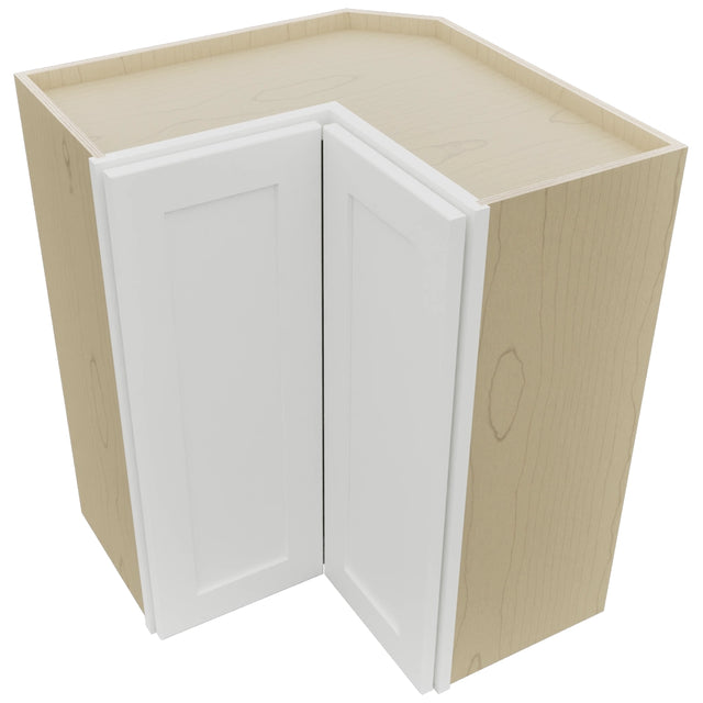 Fabuwood Galaxy Frost WPC2430 Wall Corner Pie Cabinet, Top View