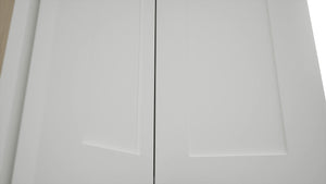 Fabuwood Galaxy Frost WPC2436 Wall Corner Pie Cabinet, Detail View