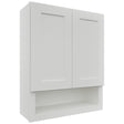 Fabuwood Galaxy Frost WVS2430 Vanity Wall Storage, Front View