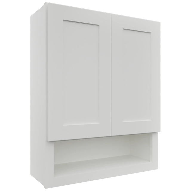 Fabuwood Galaxy Frost WVS2430 Vanity Wall Storage, Front View