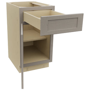 Fabuwood Galaxy Horizon B18 Base Standard Cabinet, Open View
