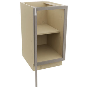 Fabuwood Galaxy Horizon B18FD Base Full Door Cabinet, Open View