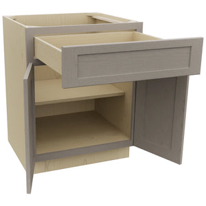Fabuwood Galaxy Horizon B27 Base Standard Cabinet, Open View