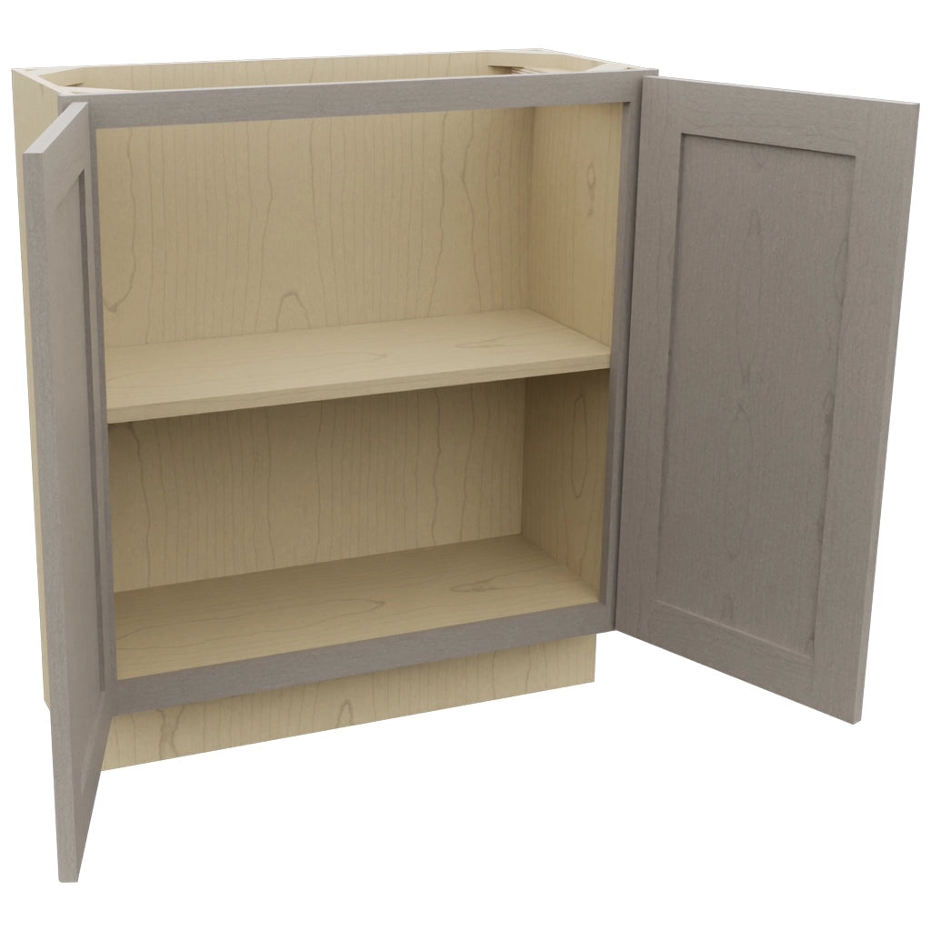 Fabuwood Galaxy Horizon B30FD-12D Base Full Door Cabinet, Open View