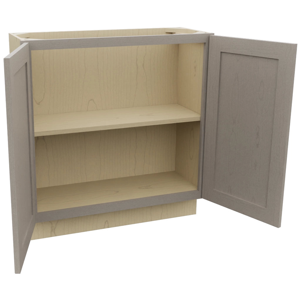 Fabuwood Galaxy Horizon B33FD-12D Base Full Door Cabinet, Open View