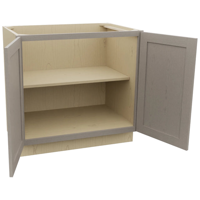 Fabuwood Galaxy Horizon B36FD Base Full Door Cabinet, Open View