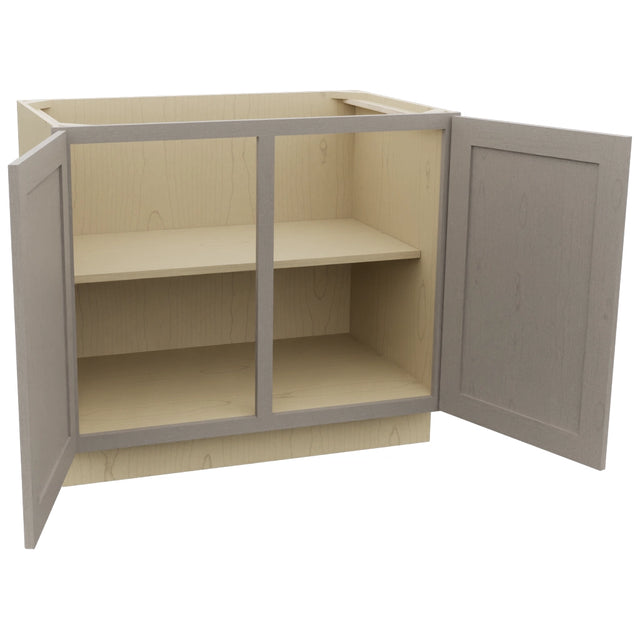 Fabuwood Galaxy Horizon B39FD Base Full Door Cabinet, Open View