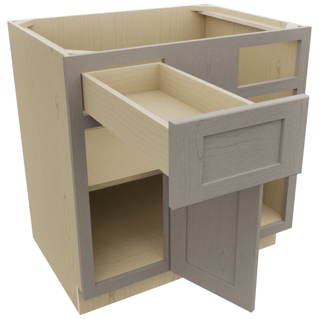 Fabuwood Galaxy Horizon BLB39/42 Base Corner Blind Cabinet, Open View