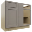 Fabuwood Galaxy Horizon BLB42/45 Base Corner Blind Cabinet, Front View