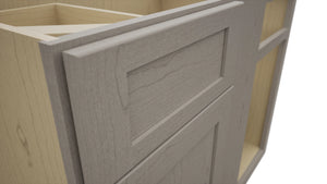 Fabuwood Galaxy Horizon BLB42/45 Base Corner Blind Cabinet, Detail View